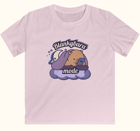 Blankybara Mode Kids Tee - Blue/Pink