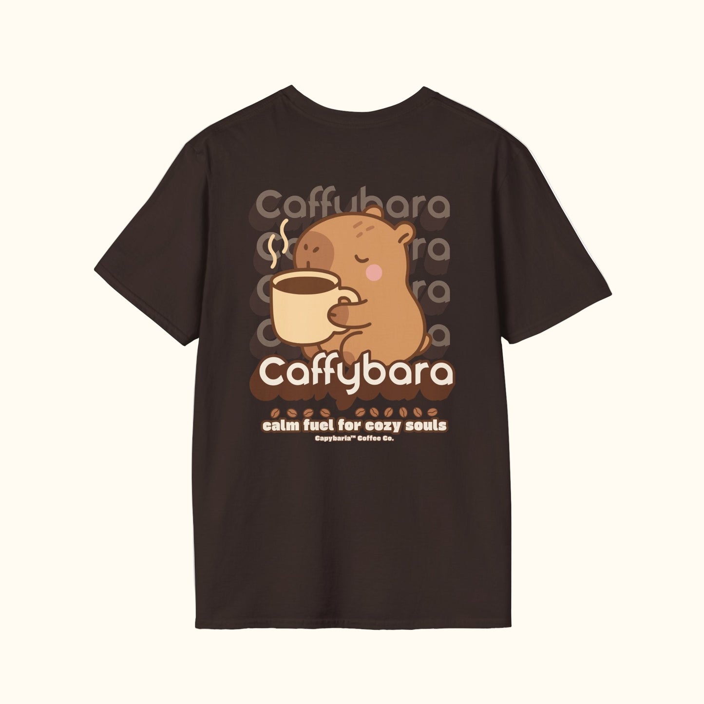 Caffybara Tee - Brown/Black