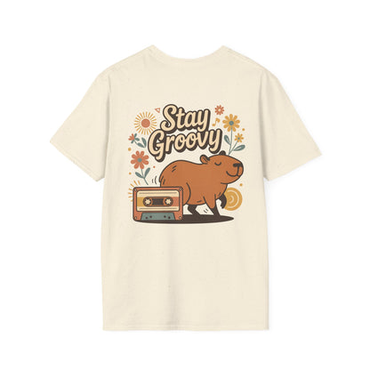 Stay Groovy Capybara T-Shirt