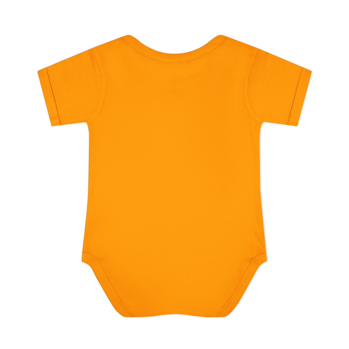 Fallin' For Cozy Baby Bodysuit (Brown/Orange)