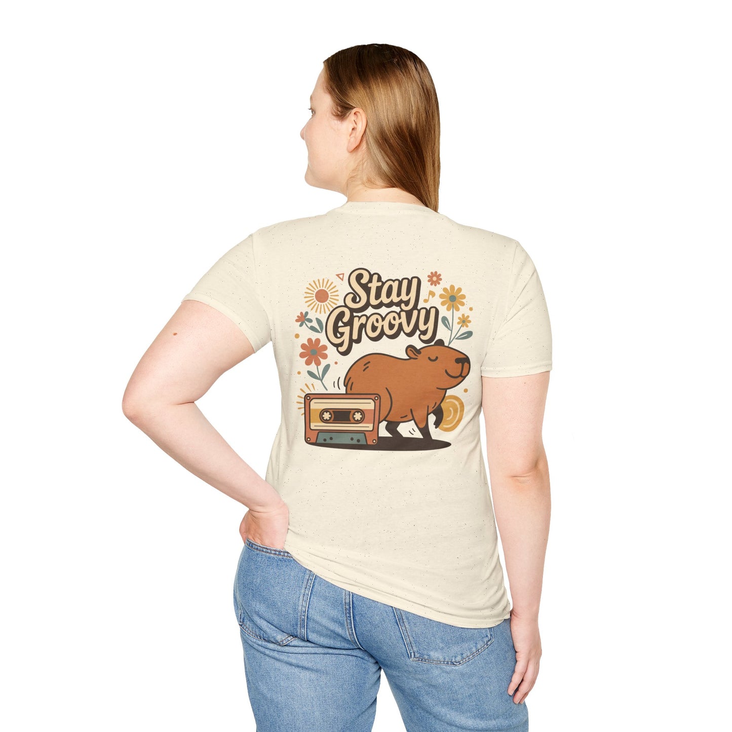 Stay Groovy Capybara T-Shirt
