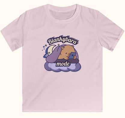 Blankybara Mode Kids Tee - Blue/Pink