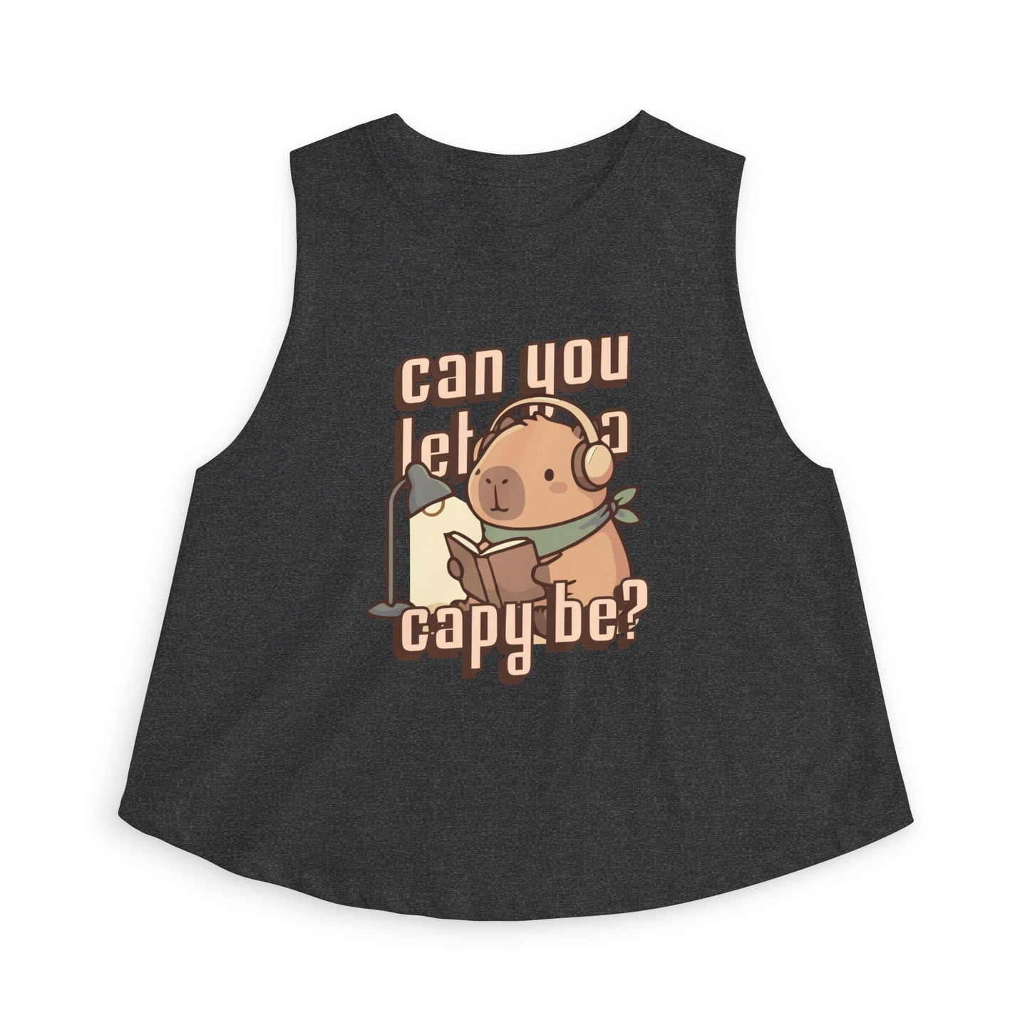 Can You Let a Capy Be? Crop Top