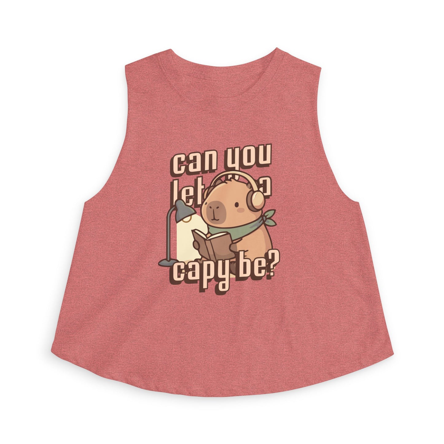 Can You Let a Capy Be? Crop Top